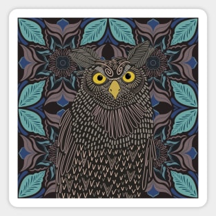 Great Horned Owl | Ornamental | Owl Lovers Magnet